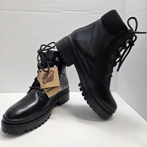 Harley-Davidson Tressler Men's Black Combat Boots D87206